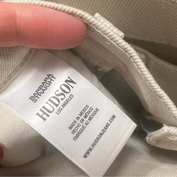 Hudson Jeans Barbara Straight Ankle Tan - Picture 8 of 9